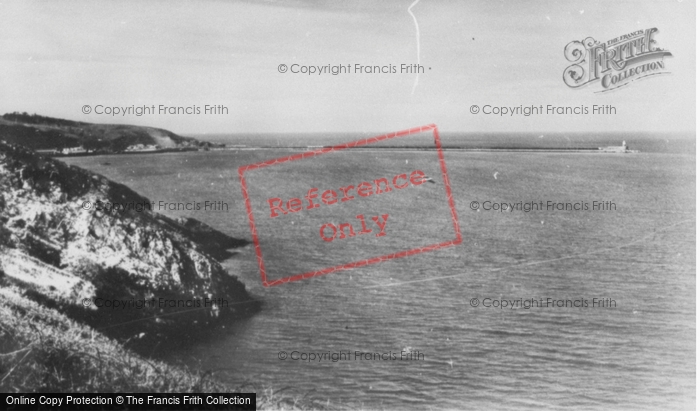 Photo of Fishguard, The Breakwater c.1960