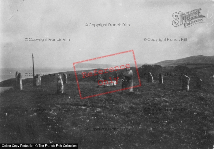 Photo of Fishguard, The Gorsedd Stones c.1960