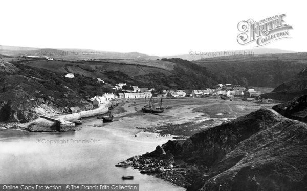 Photo of Fishguard, The Harbour 1890