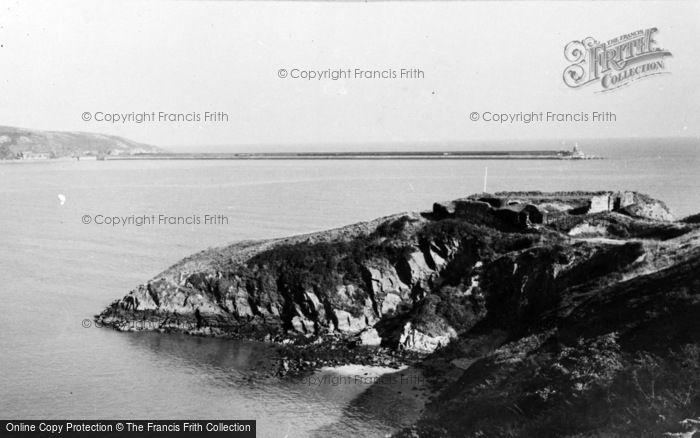 Photo of Fishguard, The Harbour And Old Fort c.1960