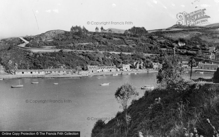 Photo of Fishguard, The Harbour, Lower Town And Coast Road c.1955