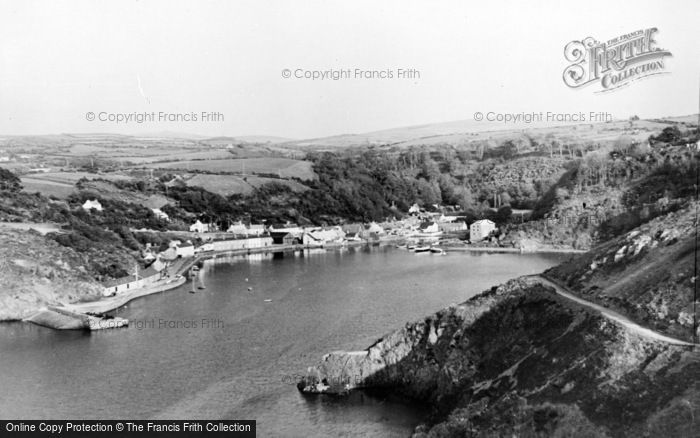 Photo of Fishguard, The Lower Town Harbour c.1950