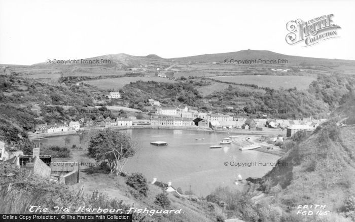 Photo of Fishguard, The Old Harbour c.1960