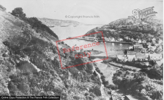 Photo of Fishguard, The View From Pen Tower c.1950