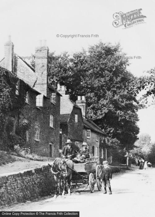 Photo of Fittleworth, A Horse Wagon By The Terrace 1906