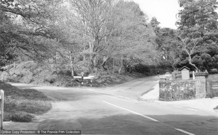 Photo of Fittleworth, Road Junction c.1955