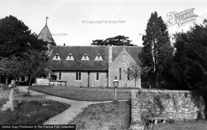 Photo of Fittleworth, St Mary's Church c.1955