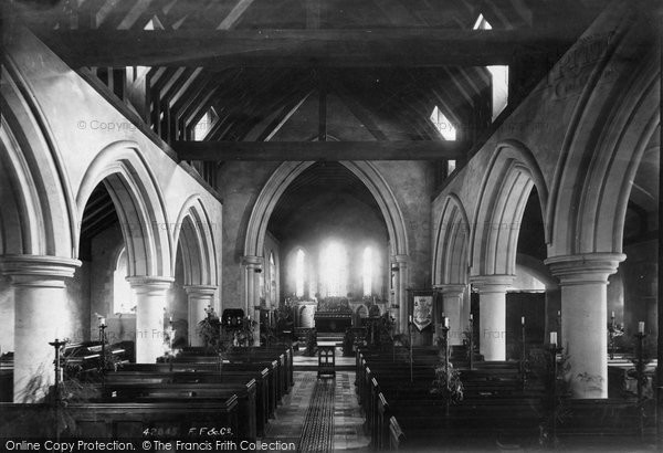 Photo of Fittleworth, St Mary's Church Interior 1898