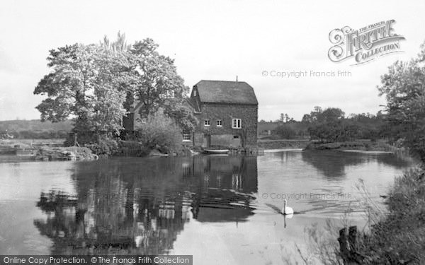 Photo of Fladbury, The River Avon c.1960