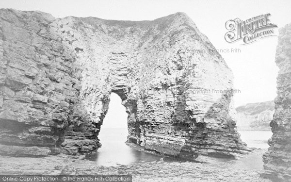 Photo of Flamborough, Arched Rocks c.1870