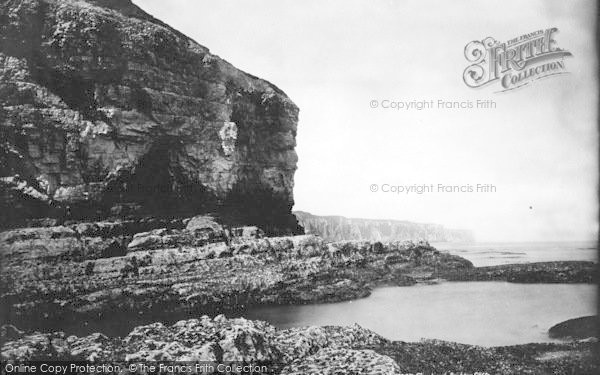 Photo of Flamborough, Buckton Cliffs c.1885