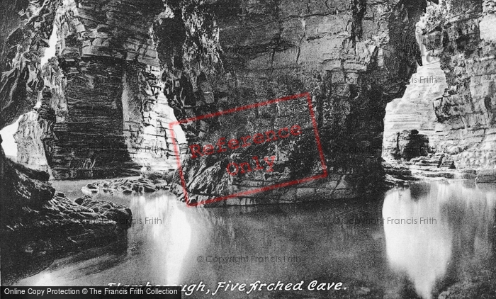 Photo of Flamborough, Five Arched Cave c.1930