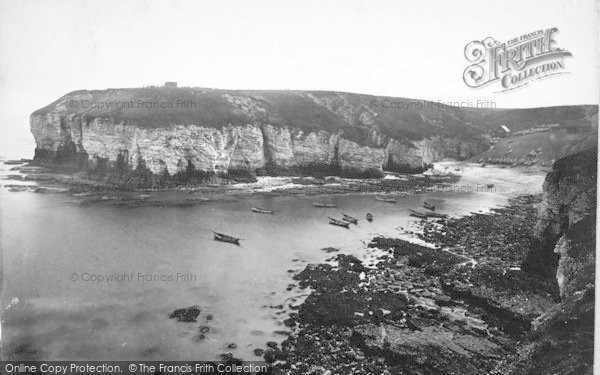 Photo of Flamborough, Head, North Landing c.1885