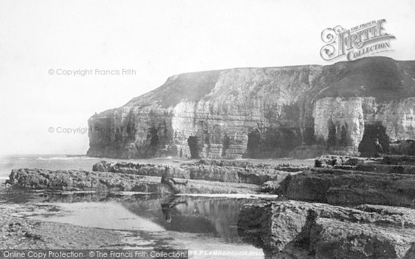 Photo of Flamborough, In Thornwick Bay 1888