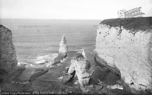 Photo of Flamborough, King And Queen Rocks 1897