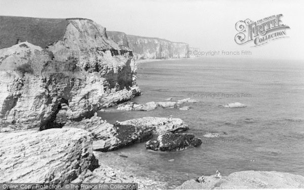 Photo of Flamborough, Little Thornwick Bay And Bempton Cliffs 1959