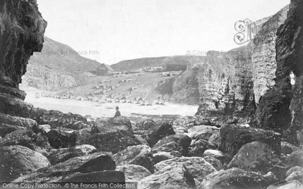Photo of Flamborough, North Landing c.1875