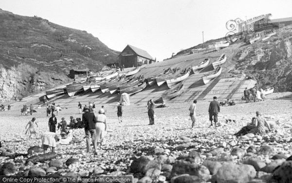 Photo of Flamborough, North Landing, The Beach c.1932