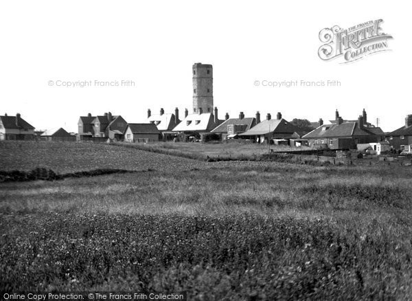 Photo of Flamborough, Old Tower And Village c.1932