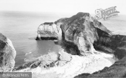 The Blow Hole And Caves 1954, Flamborough