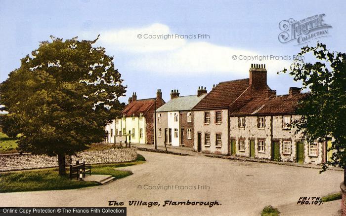 Photo of Flamborough, The Village 1954