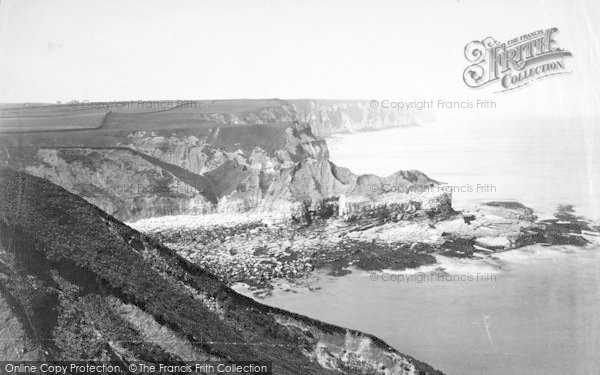 Photo of Flamborough, Thornwick Bay c.1885