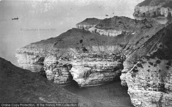 Photo of Flamborough, Thornwick Points c.1932