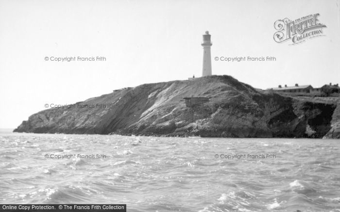 Photo of Flat Holm, The Lighthouse c.1950