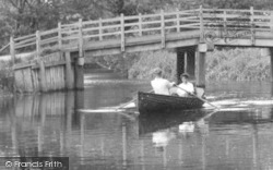 Flatford, Boating On The River c.1960, Flatford Mill