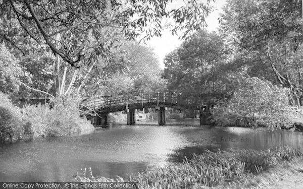 Photo of Flatford, Bridge c.1950