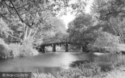 Flatford, Bridge c.1950, Flatford Mill
