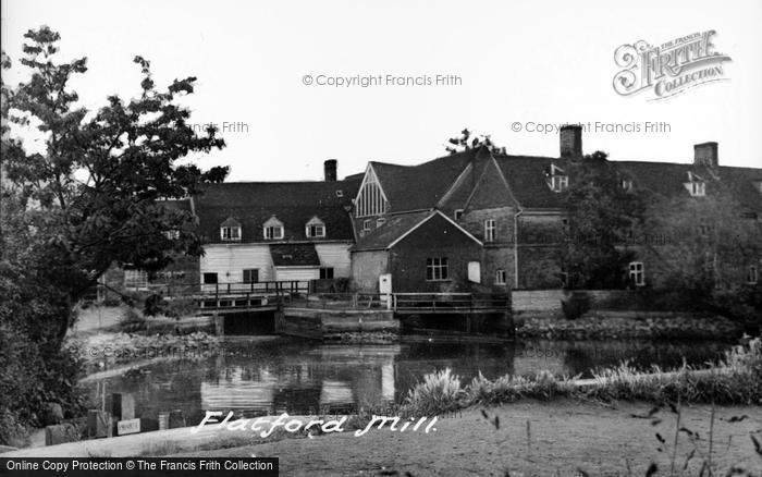 Photo of Flatford, Flatford Mill c.1960