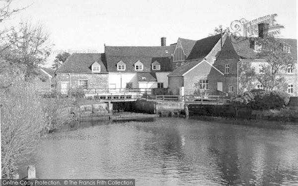 Photo of Flatford, Mill Pool c.1955