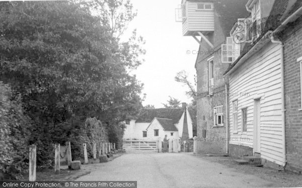 Photo of Flatford, Mill, Willy Lott's Cottage c.1960