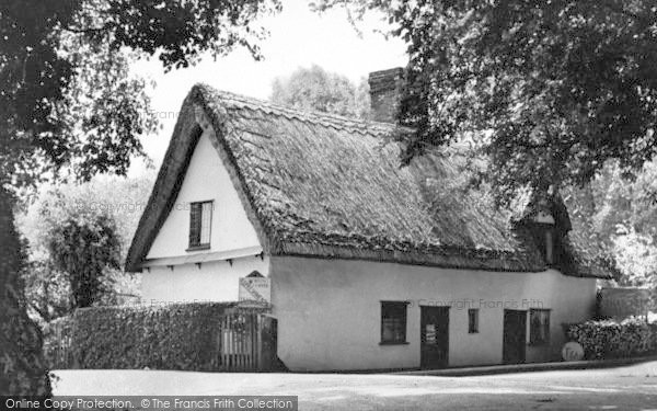 Photo of Flatford, Old Thatched Cottage Tea Rooms c.1955