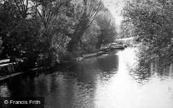 Flatford, River Stour 1950, Flatford Mill