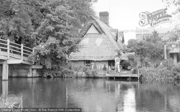 Photo of Flatford, Thatched Cottage c.1960