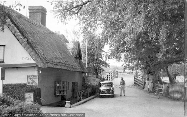 Photo of Flatford, Thatched Cottage c.1960
