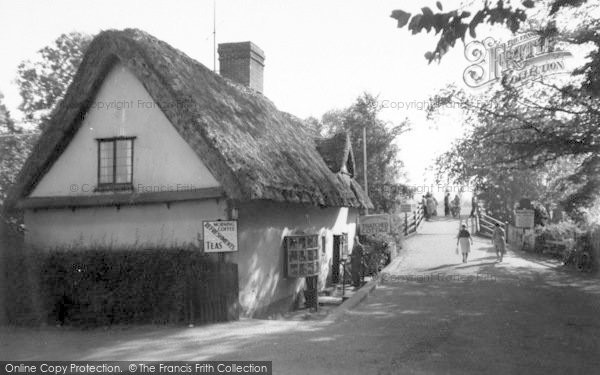 Photo of Flatford, Thatched Cottage c.1965