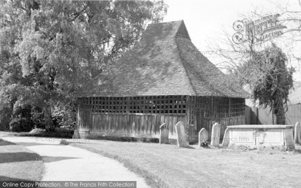Photo of Flatford, The Bell Cage c.1960