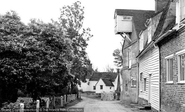 Photo of Flatford, The Mill And Willy Lotts Cottage c.1955