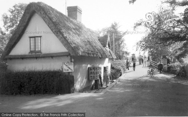 Photo of Flatford, The Thatched Cottage c.1965