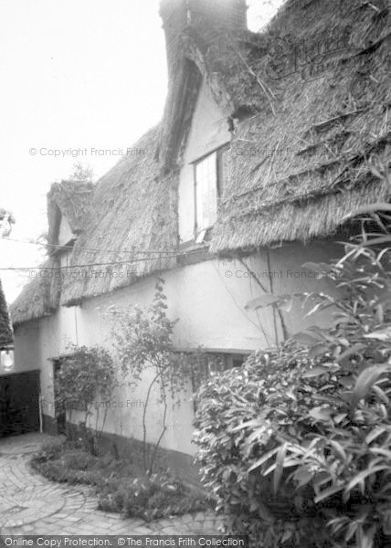 Photo of Flatford, The Thatched Cottage c.1965
