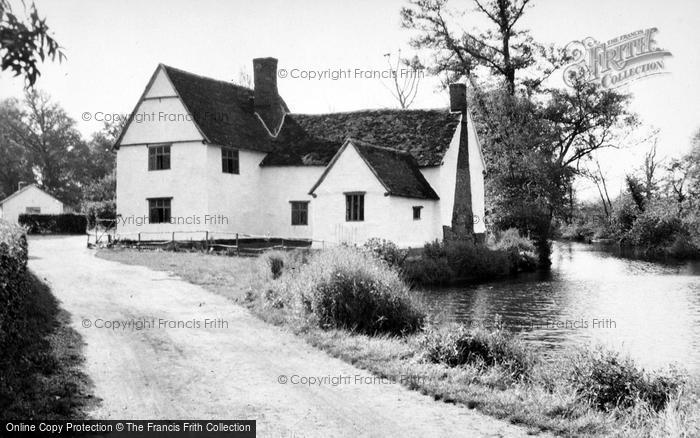 Photo of Flatford, Willy Lott's Cottage 1950