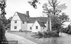 Flatford, Willy Lott's Cottage c.1955, Flatford Mill