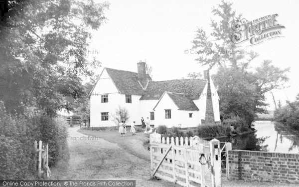 Photo of Flatford, Willy Lott's Cottage c.1960