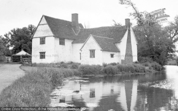 Photo of Flatford, Willy Lott's Cottage c.1960