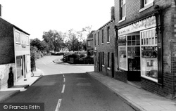 High Street And Post Office c.1960, Fleckney