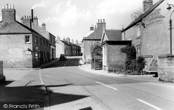 High Street Looking North West c.1960, Fleckney
