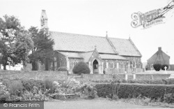 St Nicholas Church c.1960, Fleckney
